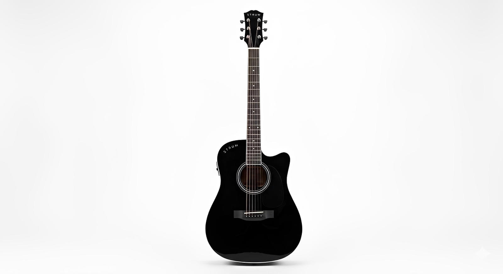 Acoustic Guitar: Black