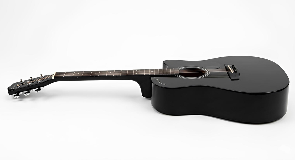 Acoustic Guitar: Black